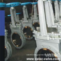 High Performance Cast Steel RF Flanged Knife Gate Valve